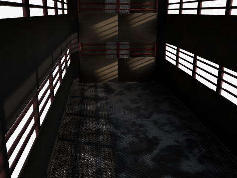 Cattle truck 3D 模型