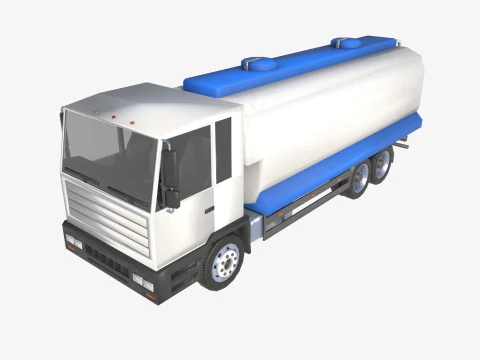 Cistern truck 3D Model