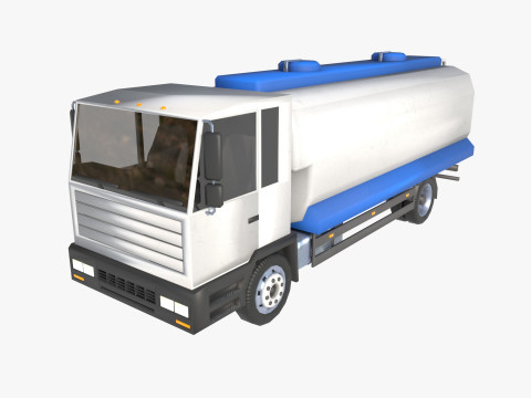 Cistern truck 3D 모델