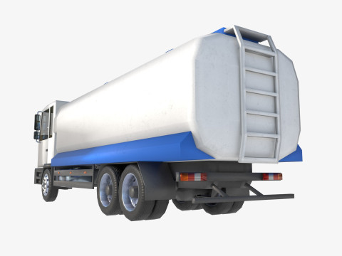 Cistern truck 3D 모델