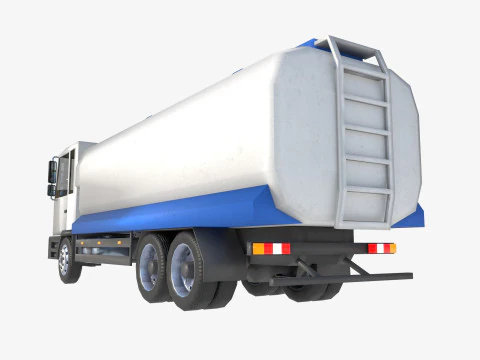 Cistern truck 3D Model