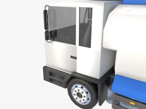 Cistern truck 3D 모델