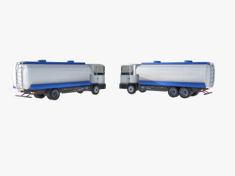 Cistern truck 3D 모델