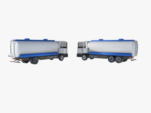 Cistern truck 3D Model