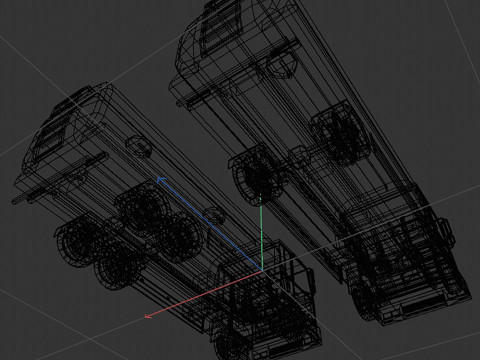 Cistern truck 3D 모델