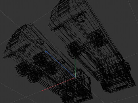 Cistern truck 3D Model