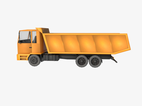 Dump truck 3D Model