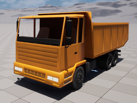 Dump truck 3D Model