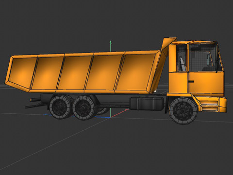Dump truck 3D Model