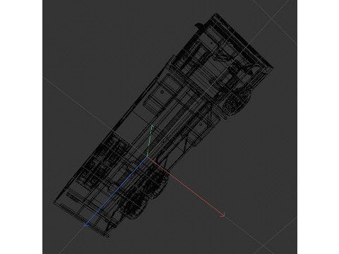Dump truck 3D Model