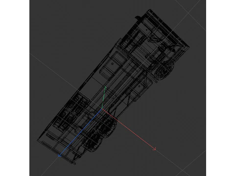 Dump truck 3D Model