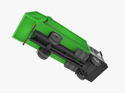 Garbage truck 3D Model