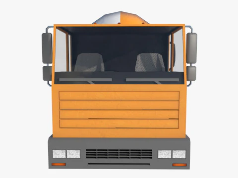 Mixer truck 3D Model