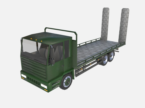 Platform truck 3D Model