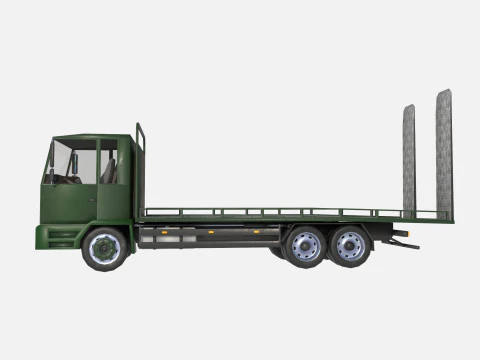 Platform truck 3D Model