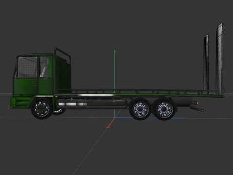 Platform truck 3D Model