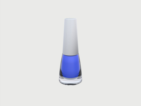 Nail polish set 3D Модель
