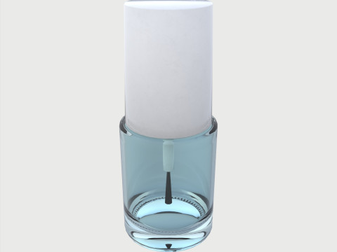 Nail polish set Modelo 3D