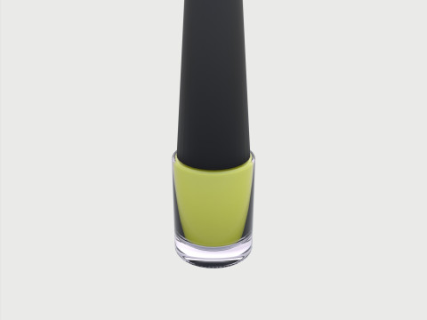 Nail polish set Modelo 3D