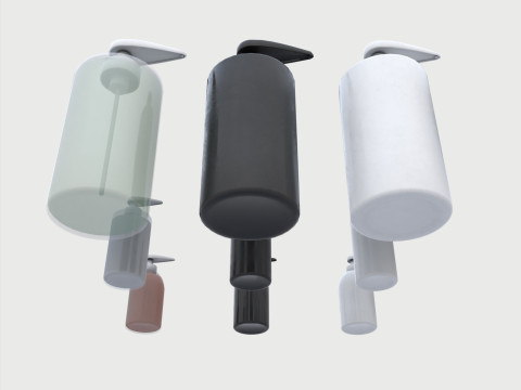 Soap bottle mockup 3D Модель
