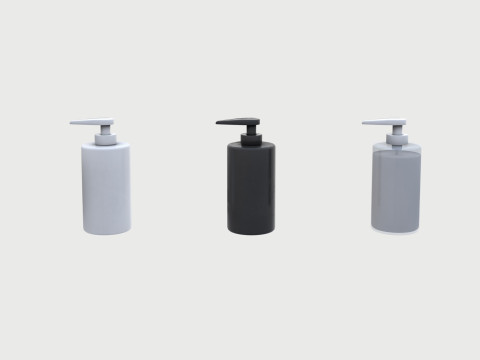 Soap bottle mockup 3D Модель