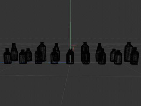 Shampoo bottle mockup 3Dモデル