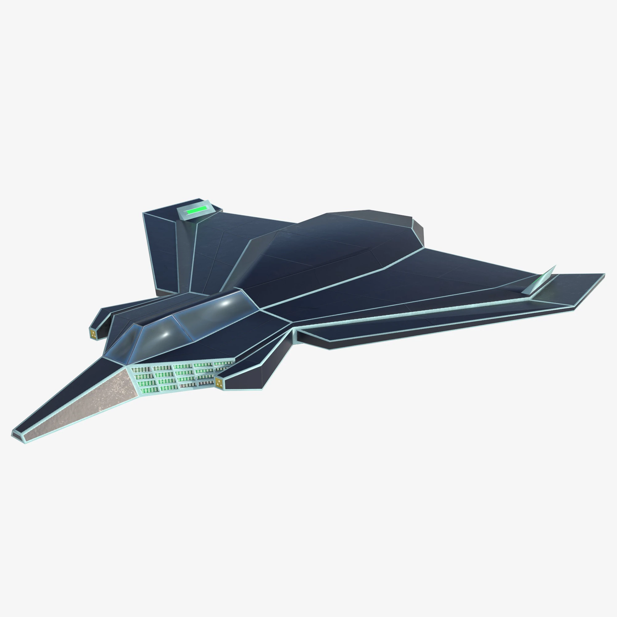 Space mosquito v5 3D Model .c4d .max .obj .3ds .fbx .stl .blend
