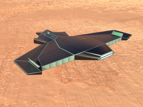 Space mosquito v5 3D Model