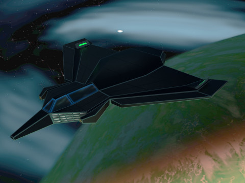 Space mosquito v5 3D Model
