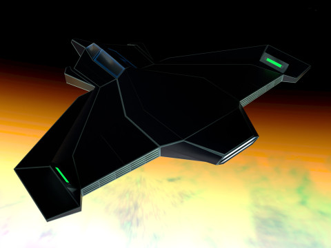 Space mosquito v5 3D Model