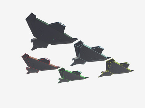 Space mosquito v5 3D Model