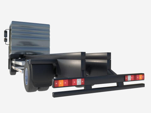 2-axle truck 3D Model