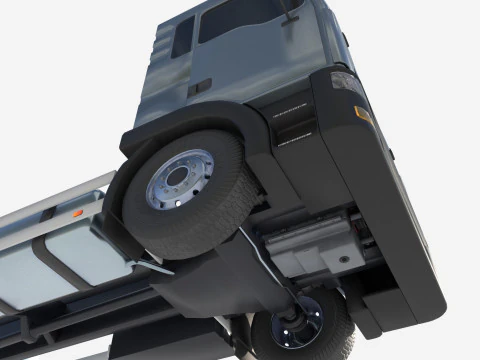 2-axle truck 3D Model