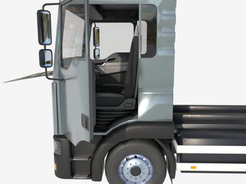 2-axle truck 3D Model