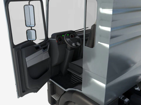 2-axle truck 3D Model