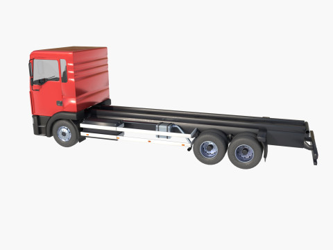 3-axle truck 3D Модель