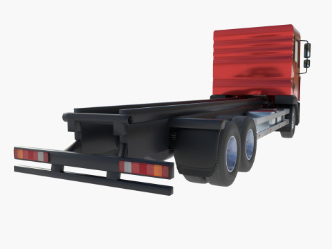 3-axle truck 3D Модель