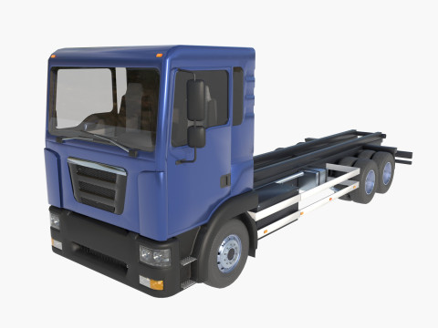 3-axle truck 3D Модель