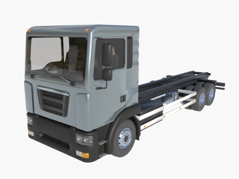 3-axle truck 3D Модель