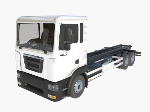 3-axle truck 3D Модель