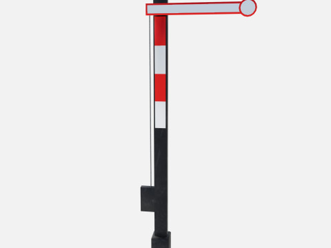 Railway signal 3D 模型