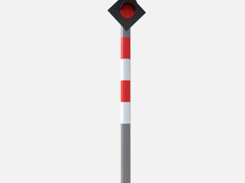 Railway signal 3D 模型