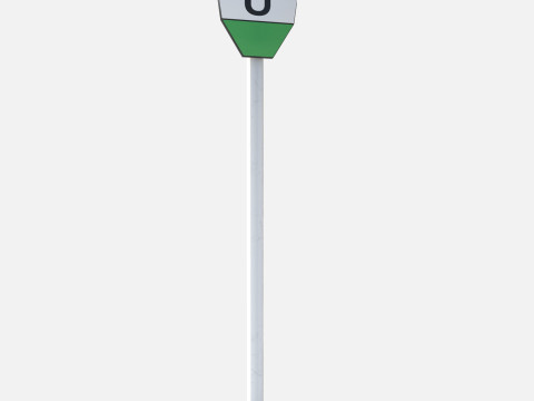 Railway signal 3D 模型