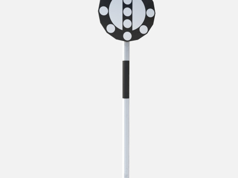 Railway signal 3D 模型