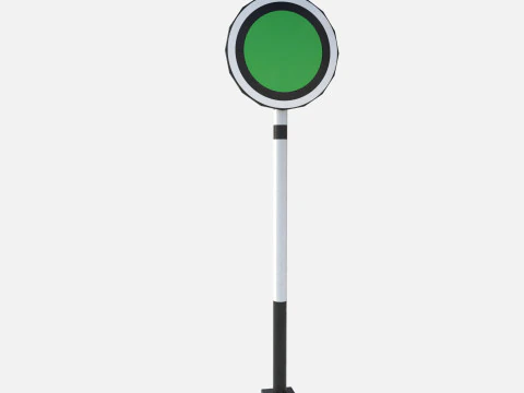 Railway signal 3D Model