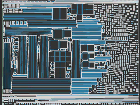 Великий залізничний набір 3D Модель