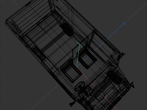Grumman Brotwagen 3D Modell