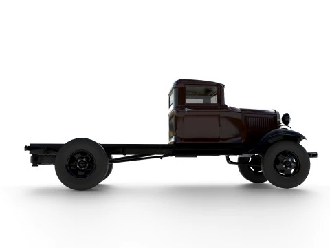 1933 a short wheelbase truck 3D Model