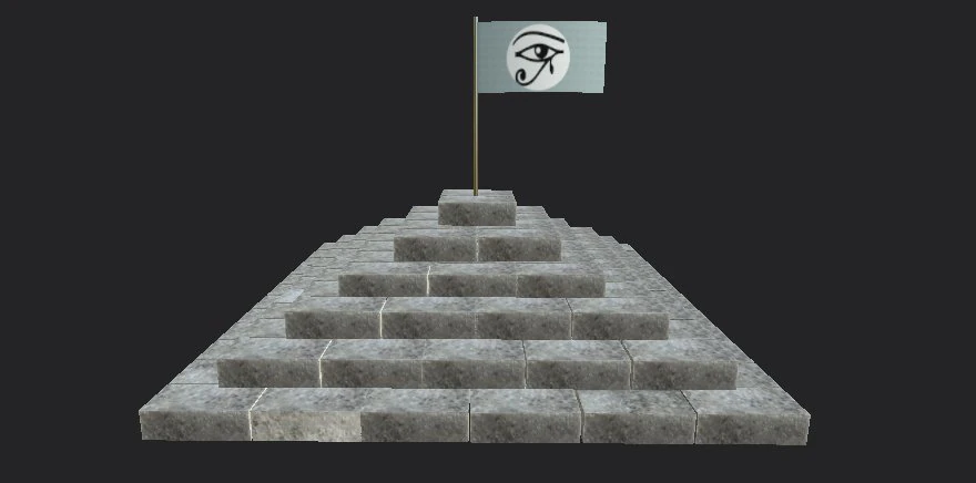 piramid 3D Model .c4d .max .obj .3ds .fbx .stl .blend 