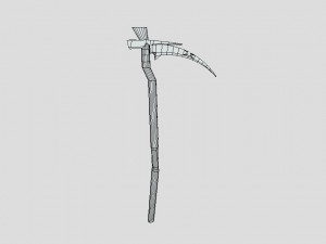 scythe 3D Model